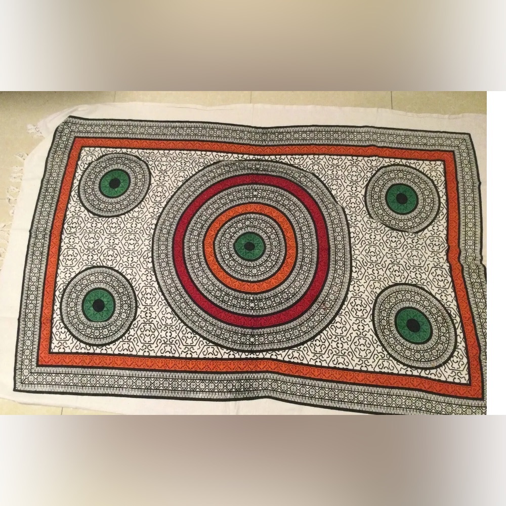 Oversized 6.7’x4.3’ Tapestry Wall Hang Decor Hippie Boho Mandala Indian 80”x52”